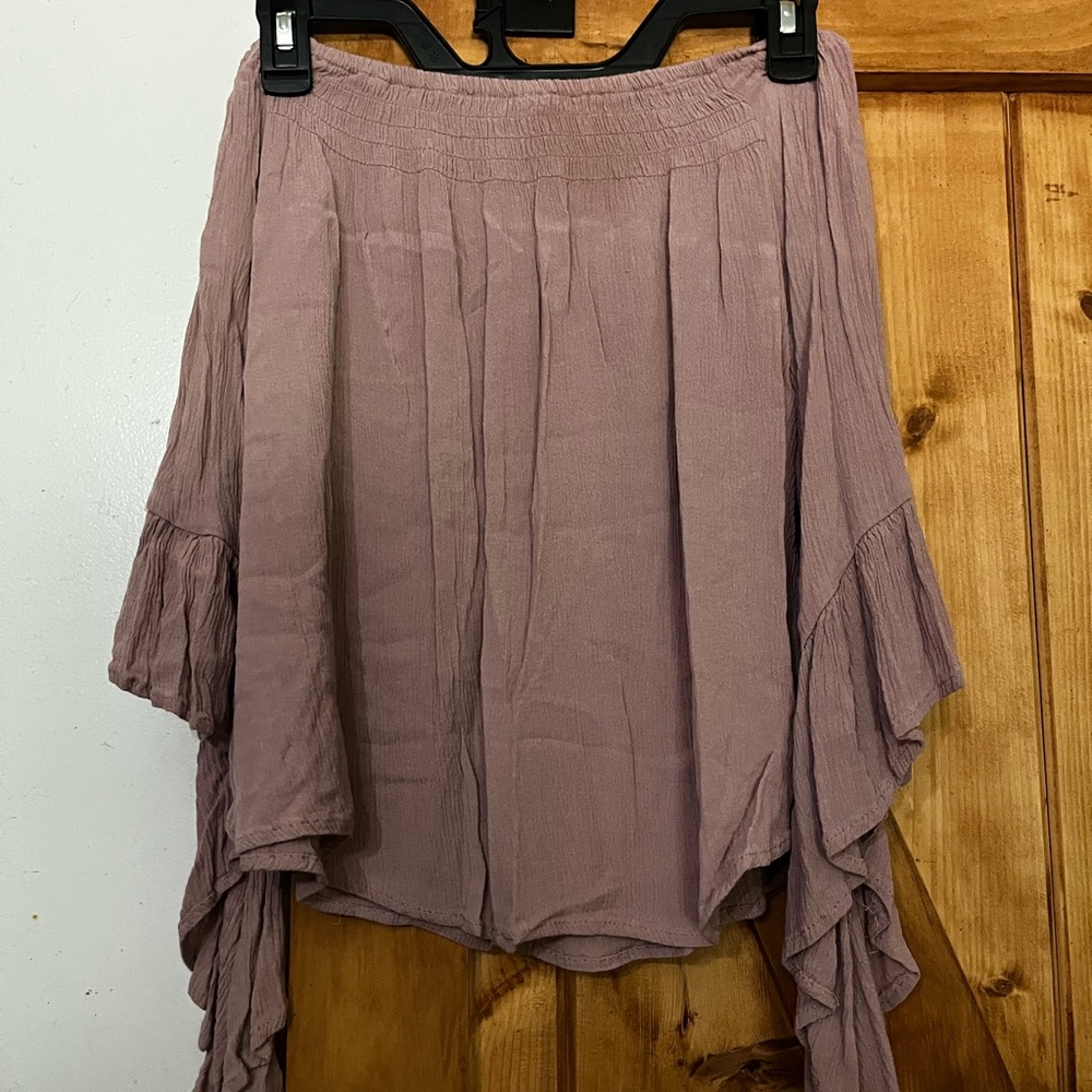 Elegant Mauve Women's Shirt